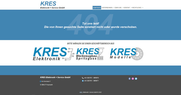 Die Seite für KRES-Modelle ist umgezogen auf modelle.kres.de